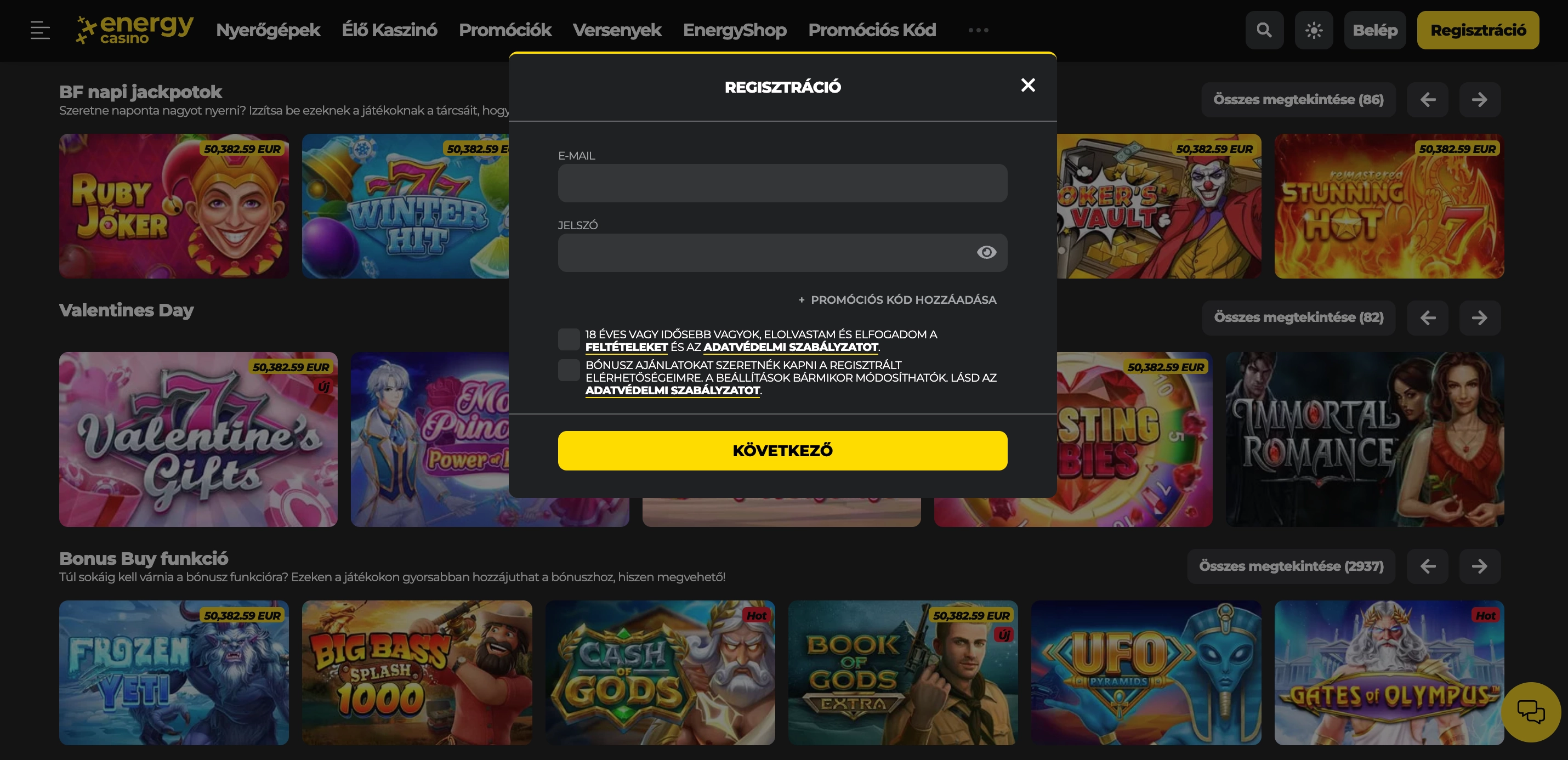 Hogyan igényelhetem az energycasino ajánlatokat?