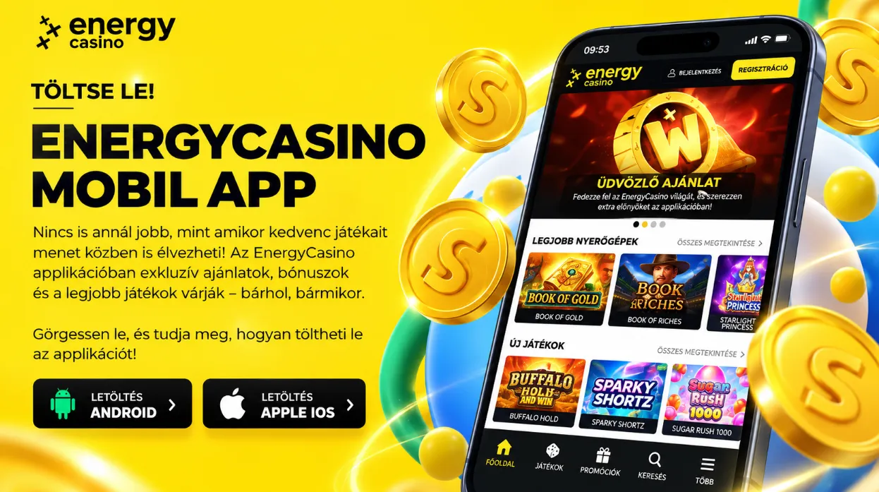 Energy Casino értékelés mobilélmény alkalmazás